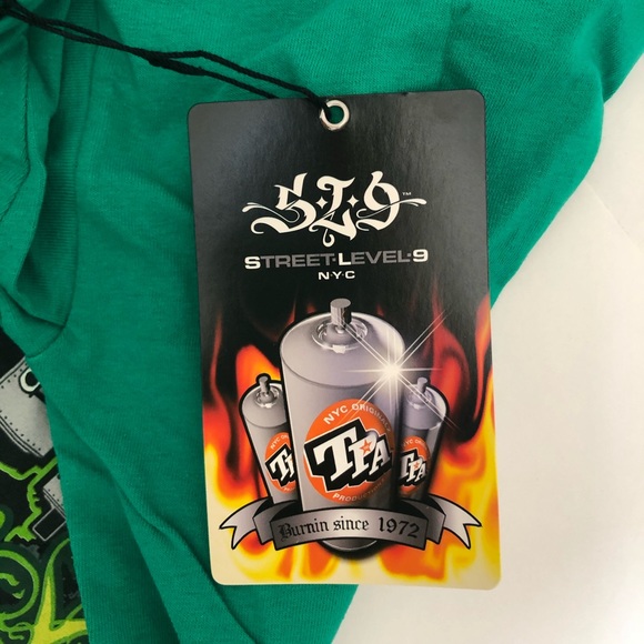 Street Level 9 Graffiti Artist TShirt - Picture 5 of 5